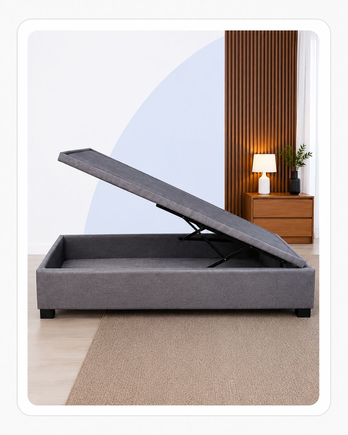 Base Cama Baul Gama Alta
