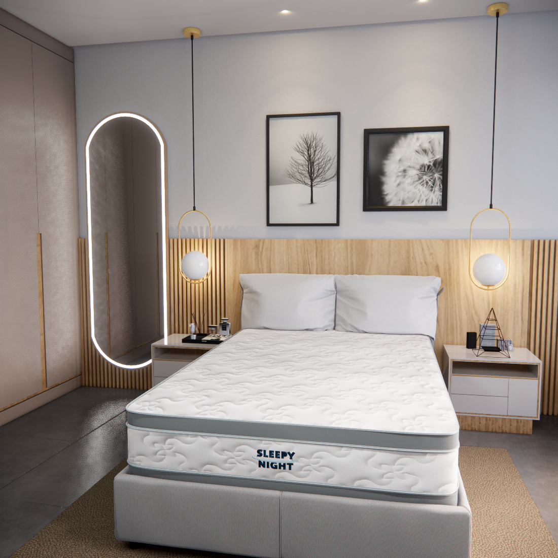 Colchón antiescaras, Colchón antireflujo, colchón doble, Colchón resortado, Colchones